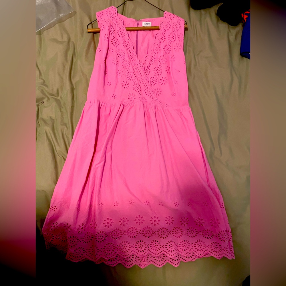 Pink dress- J.crew size 10